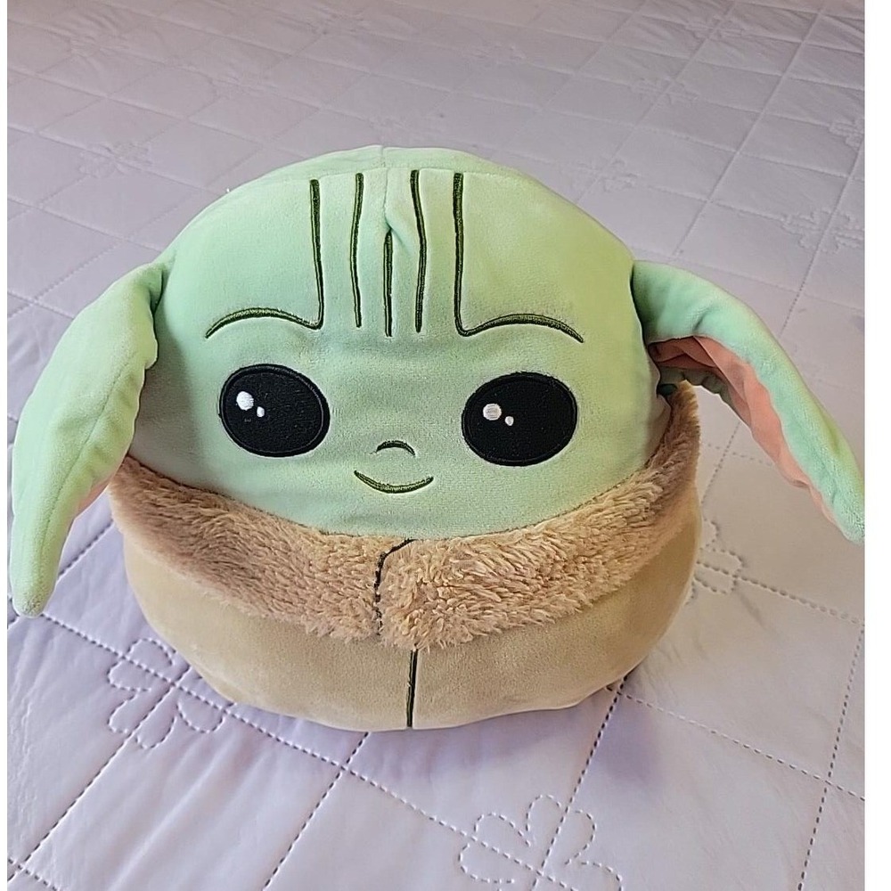Squishmallows Star Wars The Child Grogu Baby Yoda Plush 10 Inch Kellytoy Disney